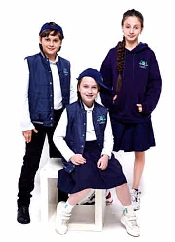 Линейка одежды для средней школьной группы гимназии 