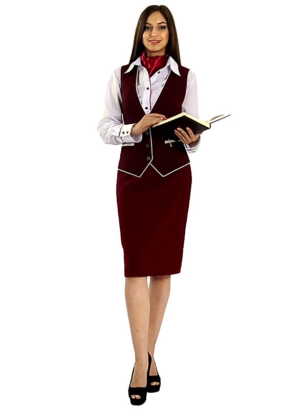 Жилет женский на подкладе модель Ж-8-4