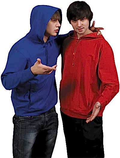 Толстовки мужские с капюшоном