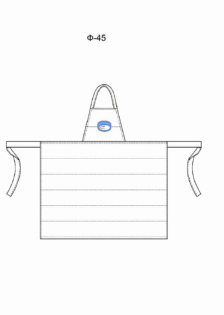 Фартук утепленный с нагрудником модель Ф-45